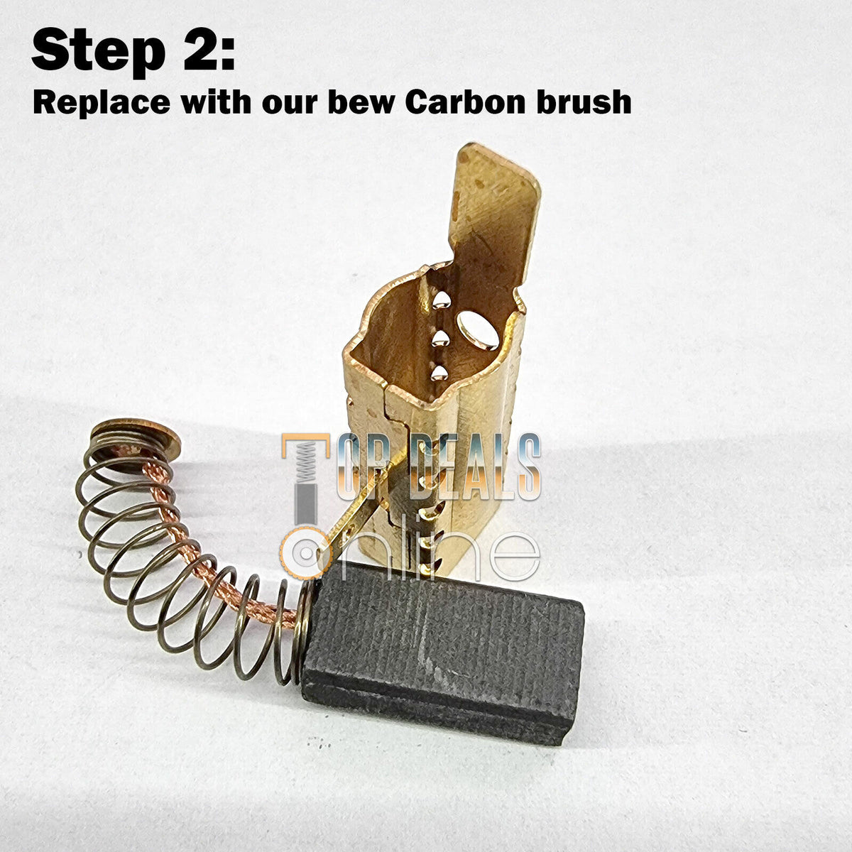 2 Balais charbon pour Bosch PBH 3000-2 FRE 3603C94230 3603C94220 3603C94270