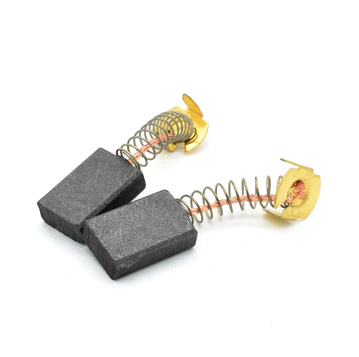 vhbw 2 x koolborstel, motorkolen, slijpkooltjes, 19,65 x 6,3 x 13,15 mm, compatibel met Dewalt DW745 Type 1, DWE7480 Type 1 elektrisch gereedschap