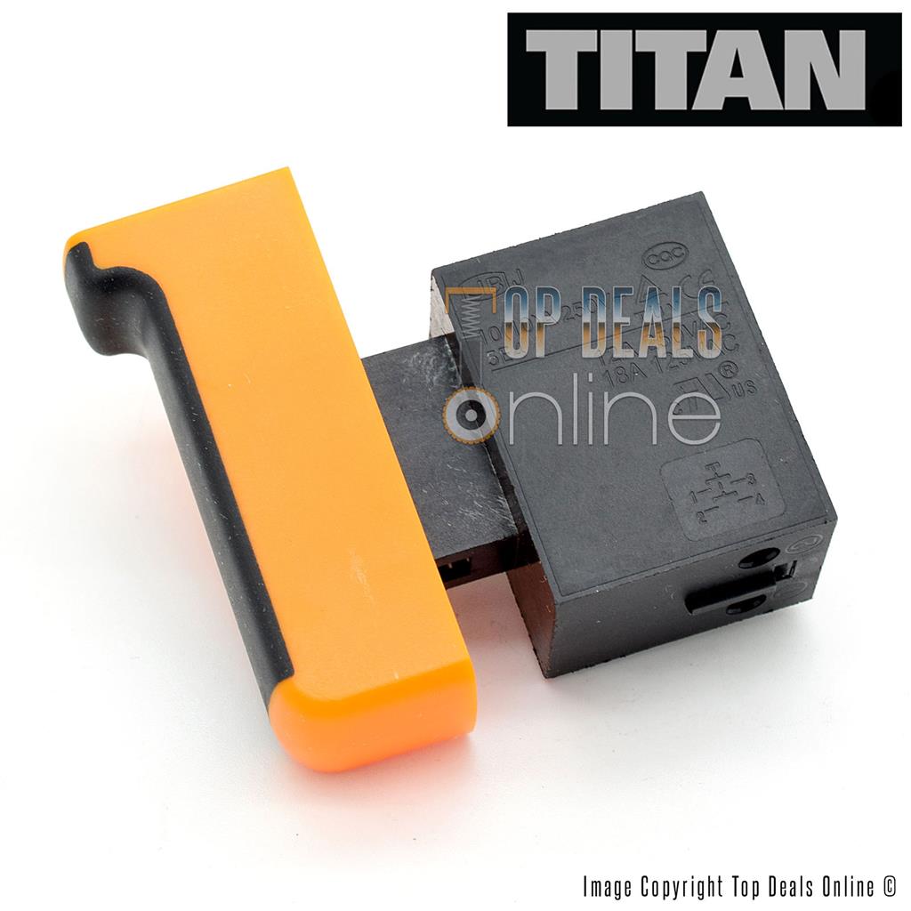 GENUINE Titan Trigger Switch for TTB278SDS TTB279SDS TTB653SDS Drills