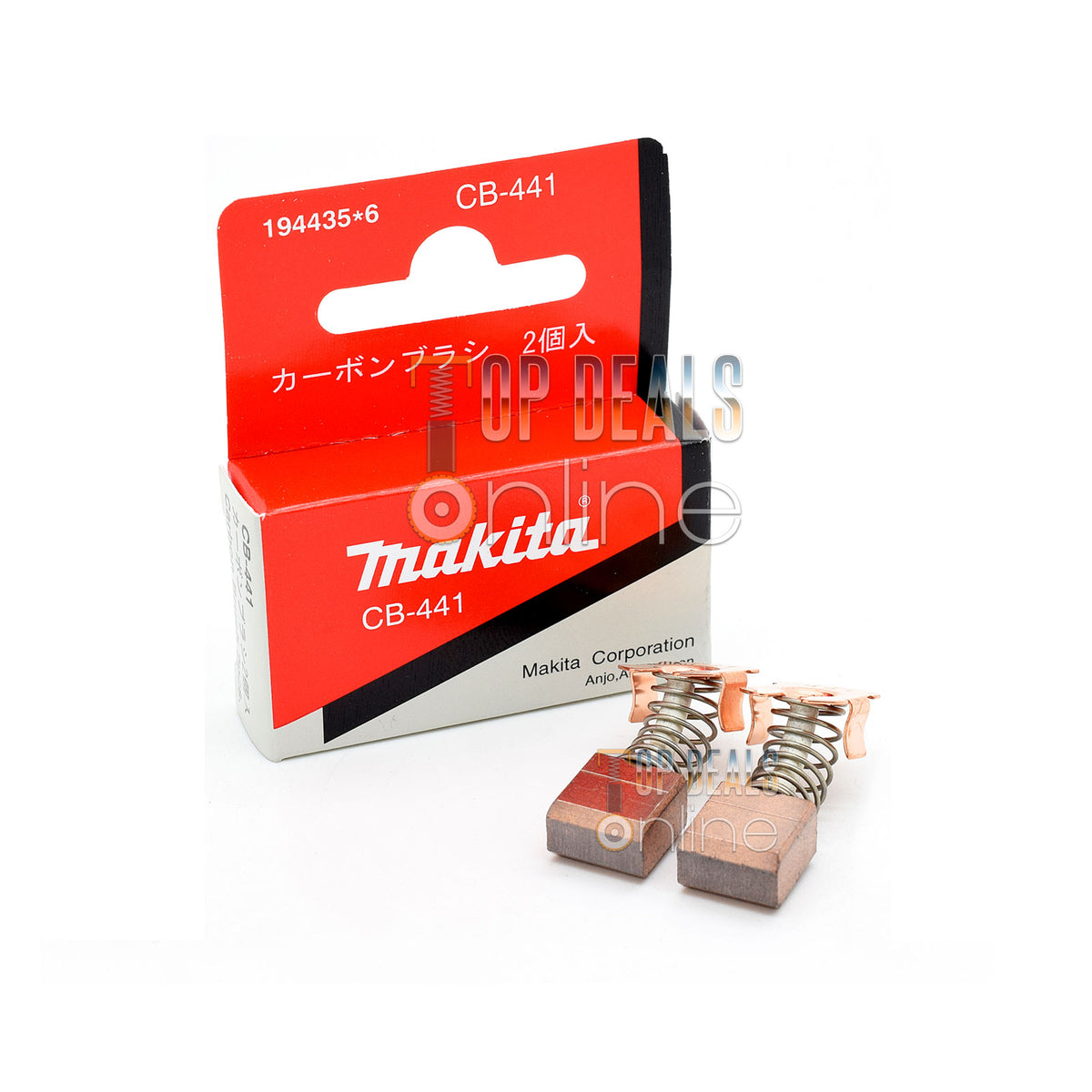 Genuine Makita Carbon Brushes for DSS610 DSS611 BSS610 BSS611 DHR202 BHR202