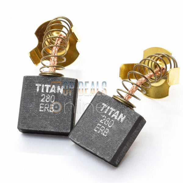 Carbon Brushes SCREWFIX TITAN TTB280DRH Concrete Breaker 1700w Original Quality