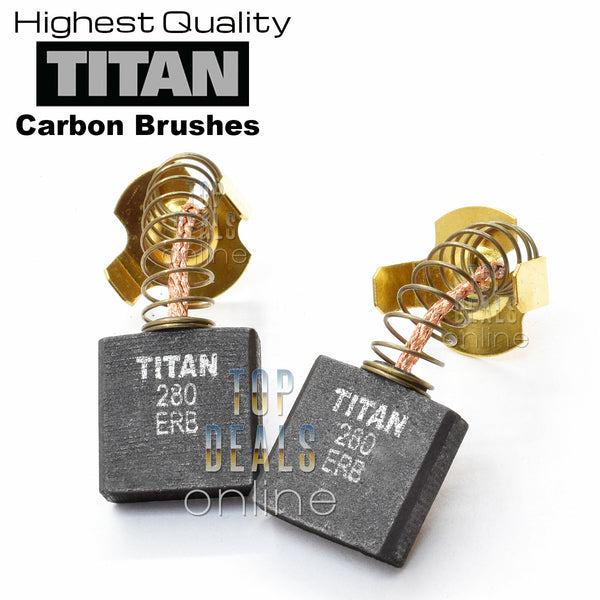 Carbon Brushes SCREWFIX TITAN TTB280DRH Concrete Breaker 1700w Original Quality