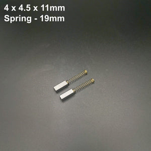 ULFATEC Carbon Brushes For Fan/Blower Motor (8x10x20mm) - 2 Pack | 2965