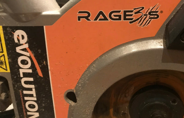 OEM Evolution RAGE 3s Carbon Brushes & Fury 3-S 210mm Sliding Mitre Saw 030-0254