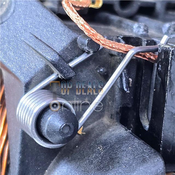 Single Bosch Carbon Brush Holder for ROTAK 34 32R 340C 370 40 40GC 43LI Black