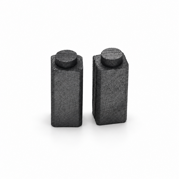 Generic Motor Carbon Brushes 5 x 6 x 16mm with 4mm Spring Post Universal Fit