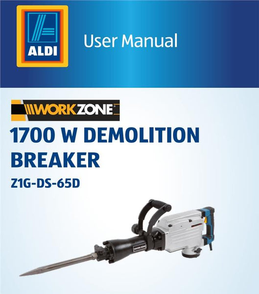 Carbon Brushes for Aldi Workzone Z1G-DS-65D Breaker Demolition Hammer 1700w 230v