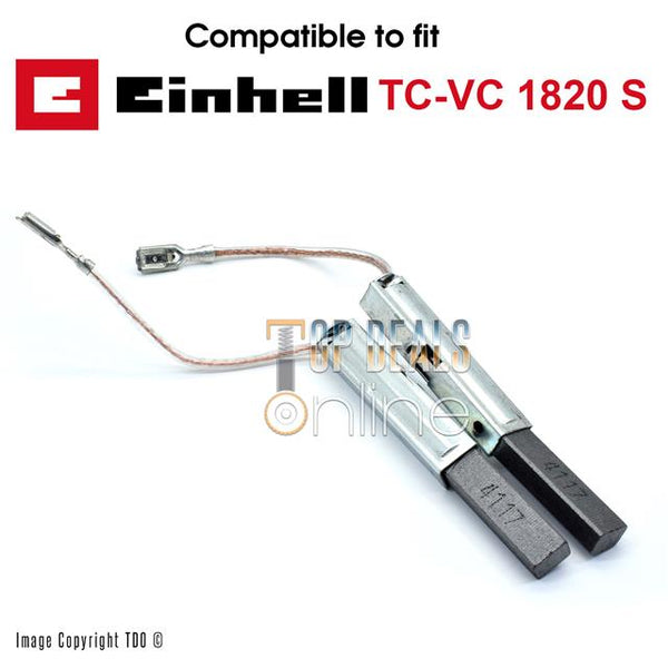 Carbon Brushes for Einhell TC-VC 1820 S Wet & Dry Vacuum Cleaner