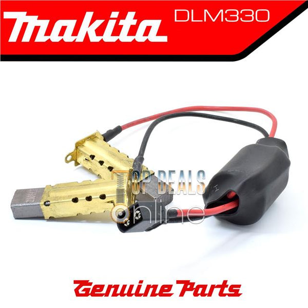 Genuine Makita DLM330 DLM330Z Carbon Brushes for 18v LXT Cordless Lawnmower