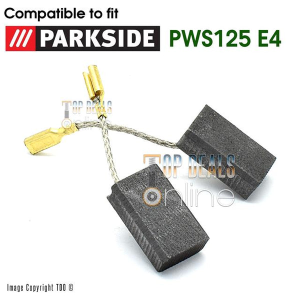 Carbon Brushes for PARKSIDE PWS125 E4 B2 C3 D3 G6 125mm Angle Grinder 240v