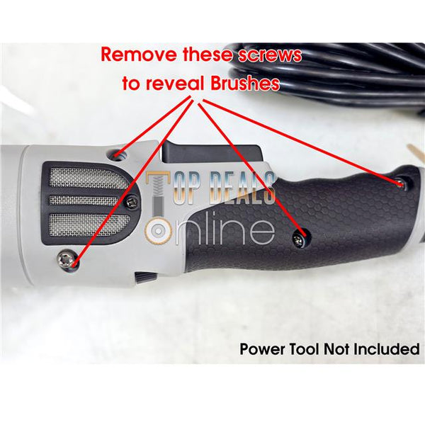 Carbon Brushes for Poorboys's DA-15PRO Dual Action Polisher 240v ⭐Made in EU⭐