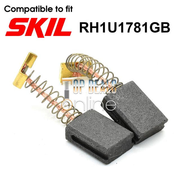 Carbon Brushes for Skil RH1U178103 SDS Plus Hammer Drill 1500w 240v