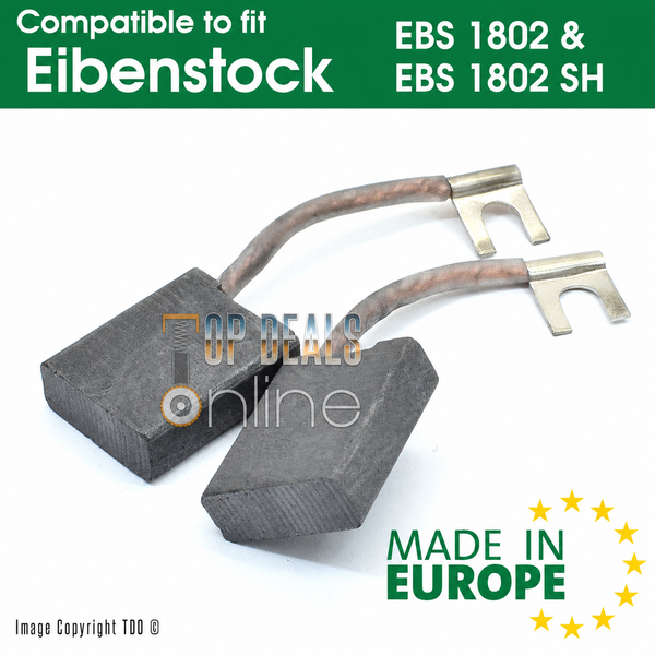 Carbon Brushes for Eibenstock EBS 1802 Concrete Grinder Planer 110v & 240v