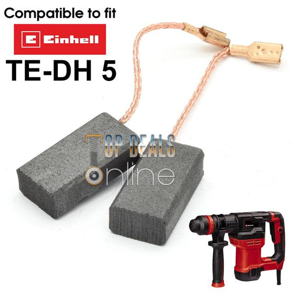 Carbon Brushes for Einhell TE-DH 5 SDS Plus Demolition Hammer Drill 750w