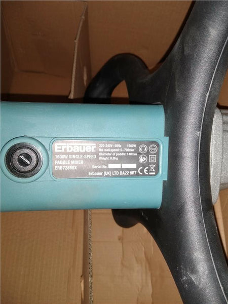 Erbauer ERB728MIX Carbon Brushes for Electric Paddle Mixer 240V 1600w