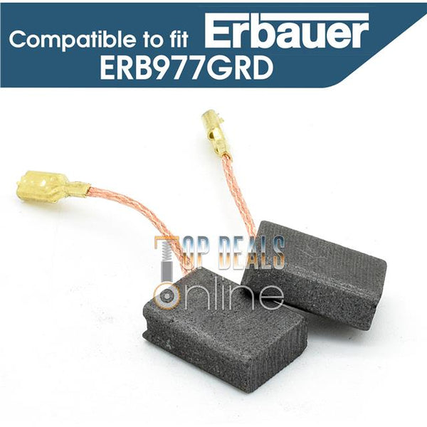 Erbauer ERB977GRD Carbon Brushes for Angle Grinder 115mm 750W 240V