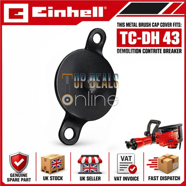 Metal Carbon Brush Cover for Einhell TC-DH 43 BT-DH 1600 TC-DH 1600 Breakers (1)