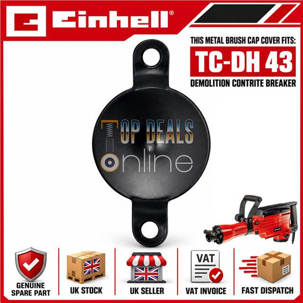 Metal Carbon Brush Cover for Einhell TC-DH 43 BT-DH 1600 TC-DH 1600 Breakers (1)