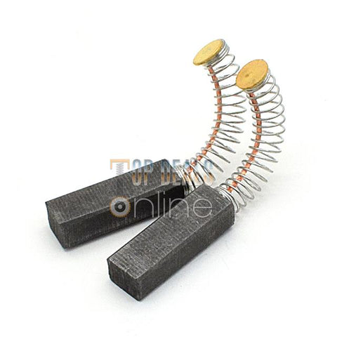 Generic 6 x 8 x 24mm Carbon Brushes for Treadmills, Blenders, Power Tool Motors