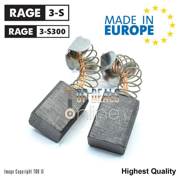 Carbon Brushes for Evolution RAGE 3s Fury 3-S 210mm Sliding Mitre Saw ⭐EU MADE⭐