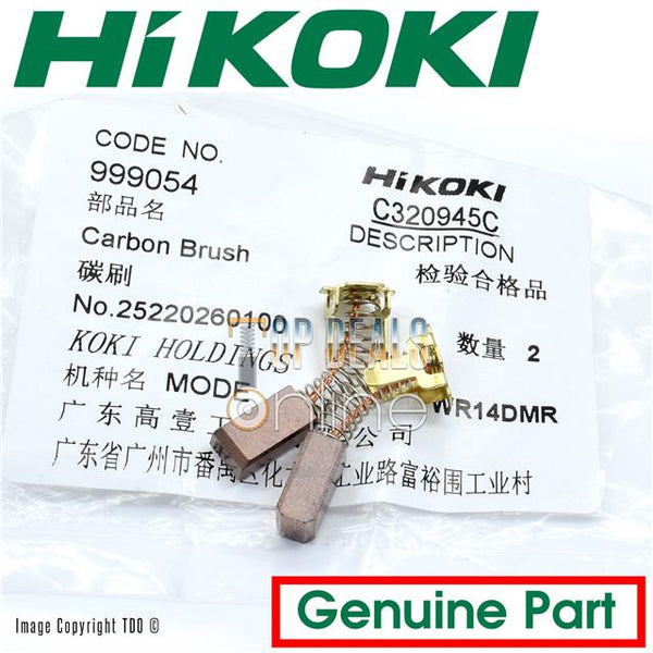 GENUINE Hitachi DV18DSDL DV14DSDL Carbon Brushes for Hikoki G18DL G18DMR G18DSL