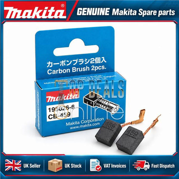 GENUINE Makita GA4530R Carbon Brushes for GA4530 GA4534 GA5030 Angle Grinders