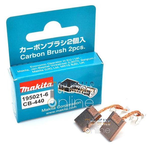 Makita Armature Brush Holder & Carbon Brushes CB440 DHP458 BHP458 DDF458 BDF458