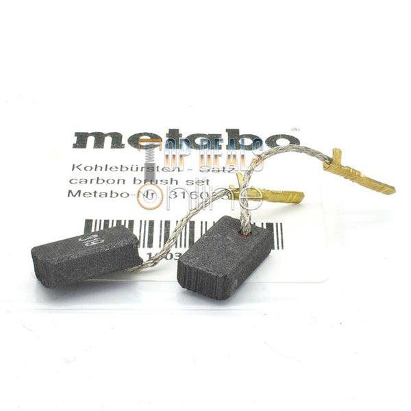 Metabo W 9-115 Carbon Brushes for W 9-100 W 9-125 WP 9-115 W 900-125 WEV 10-125