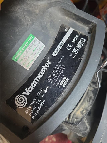 Vacmaster Carbon Brushes for VK1620SWC 20L Wet & Dry Vacuum Cleaner WD L20