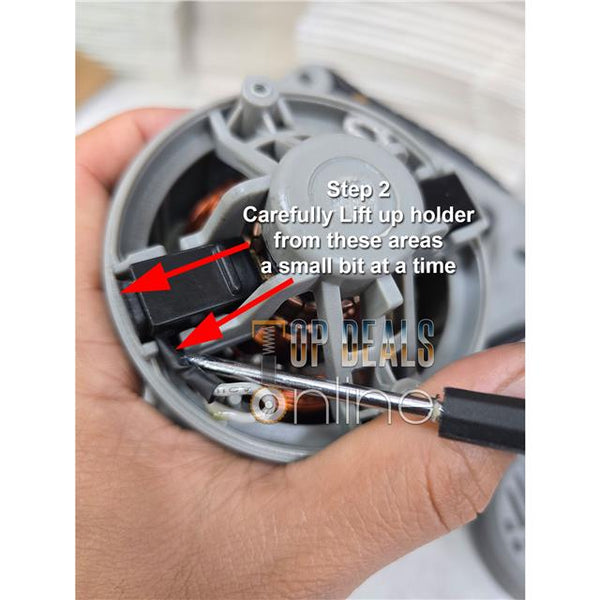 Carbon Brushes for TITAN TTB874CSW Circular Saw 165mm 240v 1200w