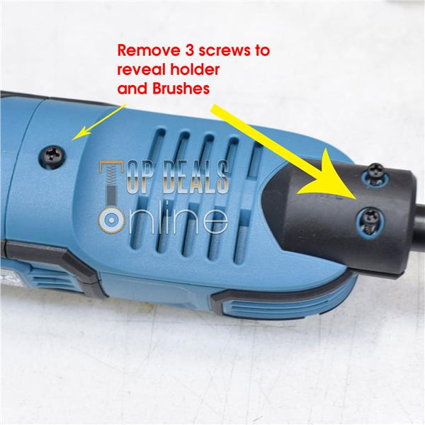 Carbon Brushes for Erbauer EMT300-QC Multi-tool 220-240V - Made in the EU