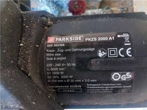 Carbon Brushes for PARKSIDE PKZS 2000 A1 Sliding Mitre Saw PKZS 2000A1