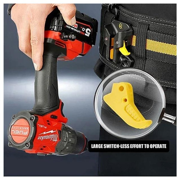 Cordless Power Tool Holster Belt Clip with Quick Release for Makita DeWalt Bosch