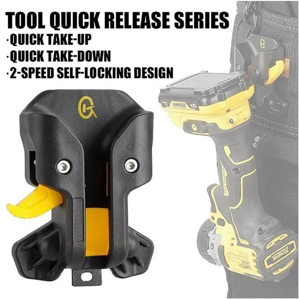 Cordless Power Tool Holster Belt Clip with Quick Release for Makita DeWalt Bosch
