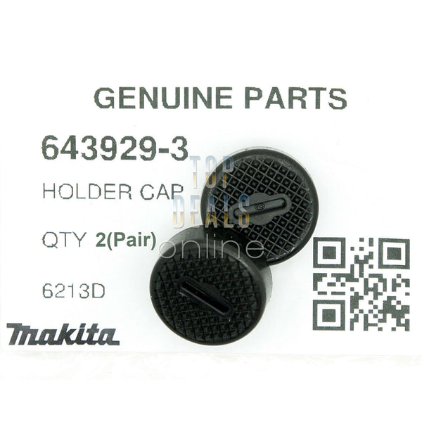 Makita 643929-3 Carbon Brush Cap Holders BHR162 BHR240 BGD800 BJS160 BJS161