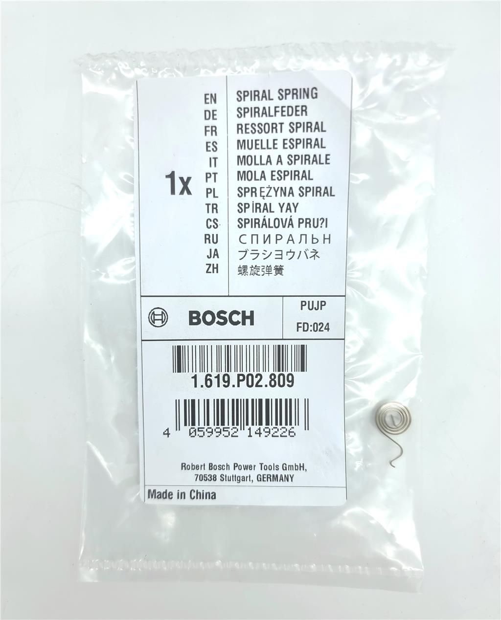 GENUINE Bosch Carbon Brush Spiral Spring GWS 7-115 GWS 720 GEF 7 E GOP 250 CE