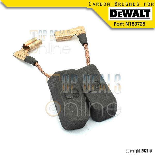 Carbon Brushes to fit Dewalt Angle Grinders DWE4050 DWE4051 DWE4887N DWE4056 DWE4057 DWE4157