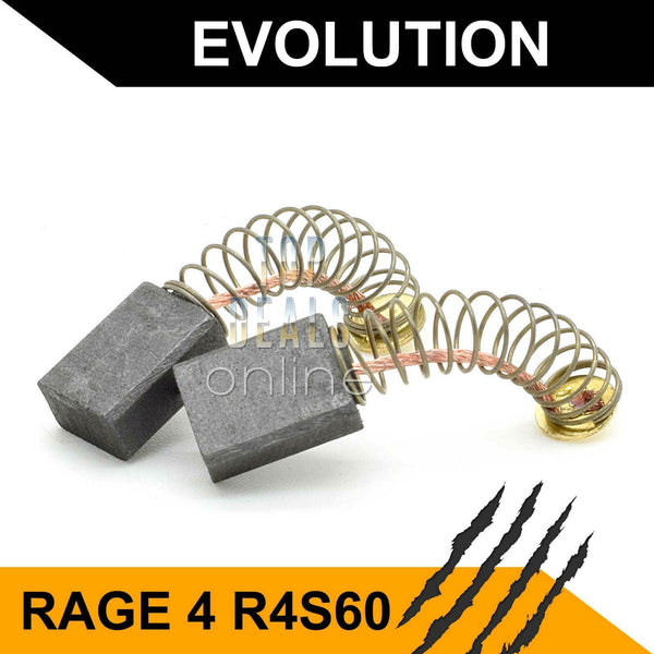 Carbon Brushes for Evolution RAGE 4 Cut Off TCT Chop Saw 185mm