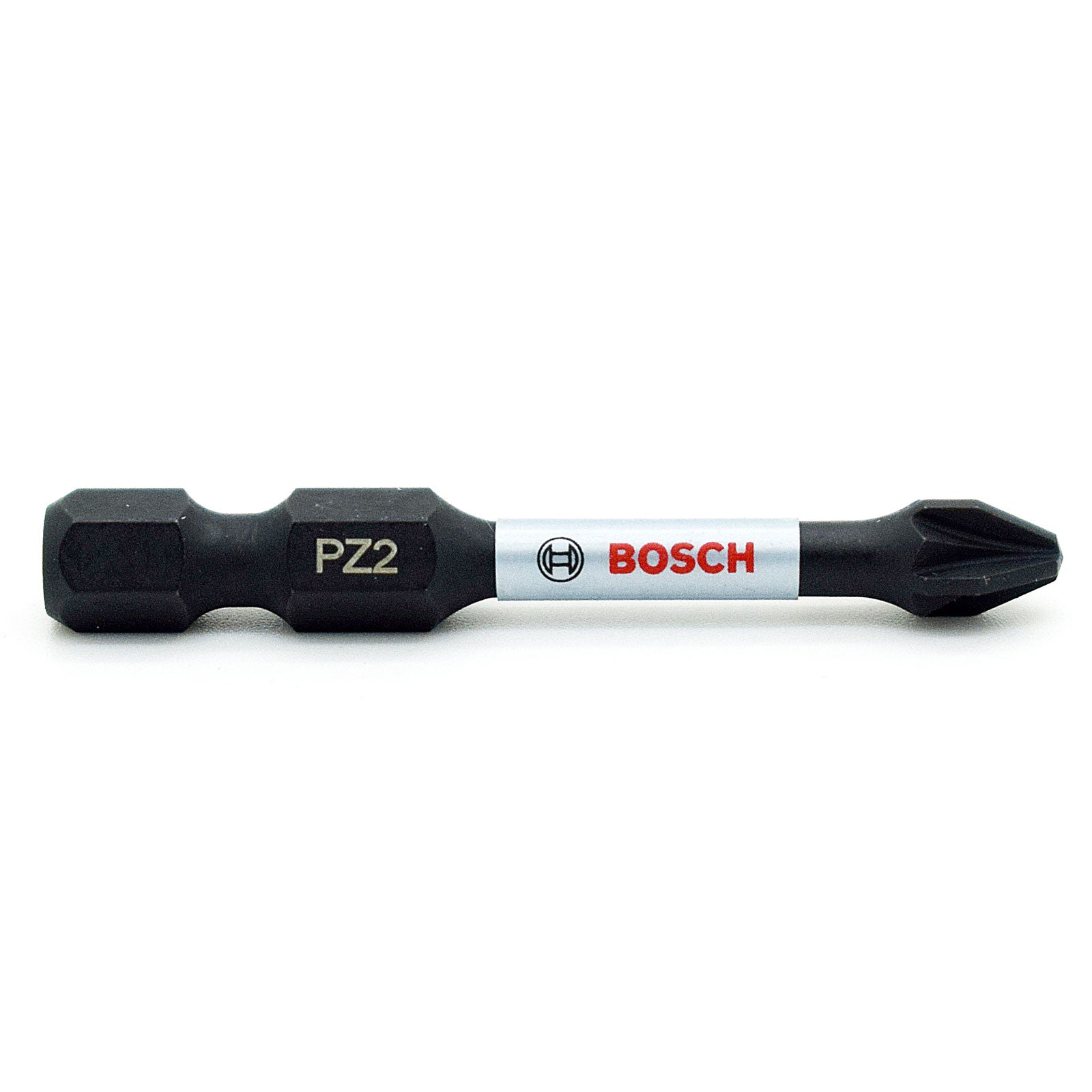 Bosch PZ2 Pozi 50mm Screwdriver Bit x1 Impact Control Torsion Bit