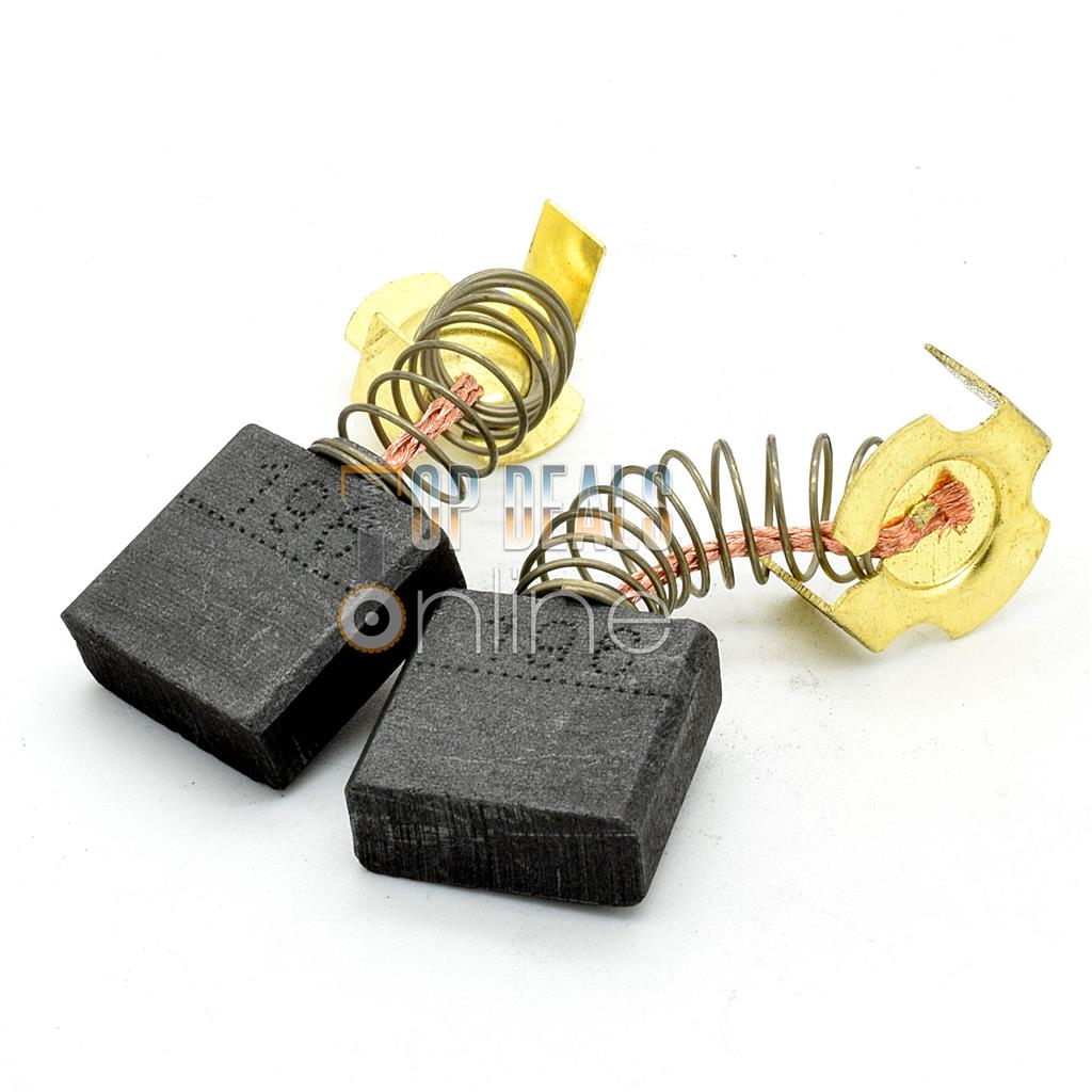 2 Spazzole Di Carbone Per DeWalt DW702 DW703 DW706 DW712 DW708 DW718 DW716E - Ricambio Originale 381028-08
