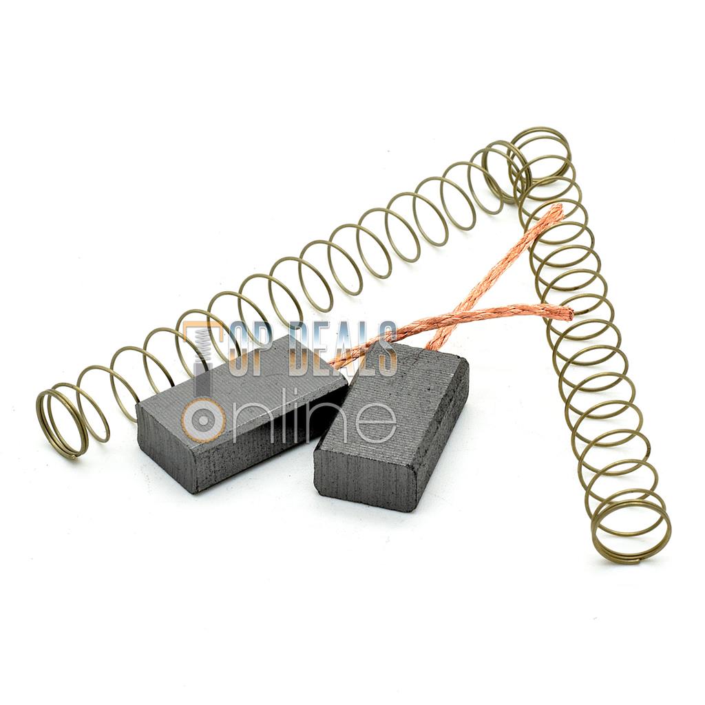 Brush Spring Carbon Brushes for DeWalt DWS774 DWS773 Mitre Saws Type 1 Inc Springs
