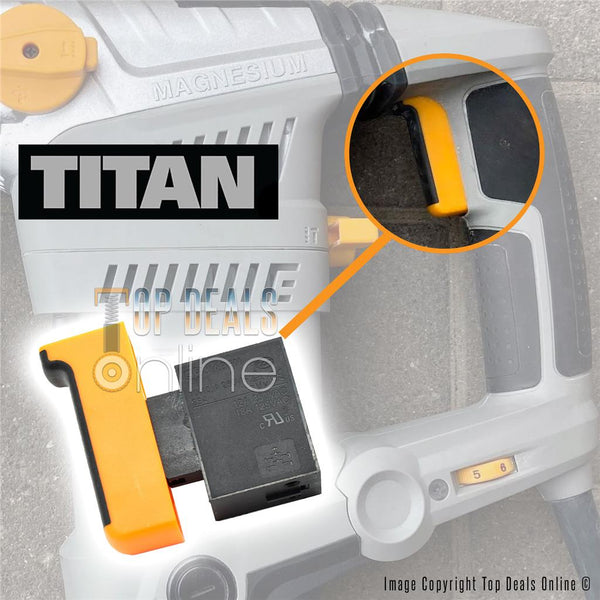 GENUINE Titan Trigger Switch for TTB278SDS TTB279SDS TTB653SDS TTB631SDS SDS+ Drills