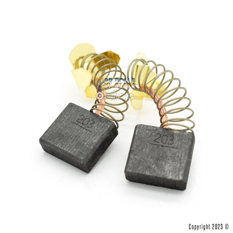 Carbon Brushes for Makita 2414NB 2414B Abrasive Cut Off Saw 191953-3 CB203
