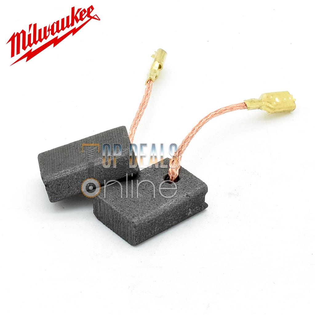 Milwaukee Carbon Brushes for AG10-115 AG10-125 AGV10-115EK AGV10-125EK
