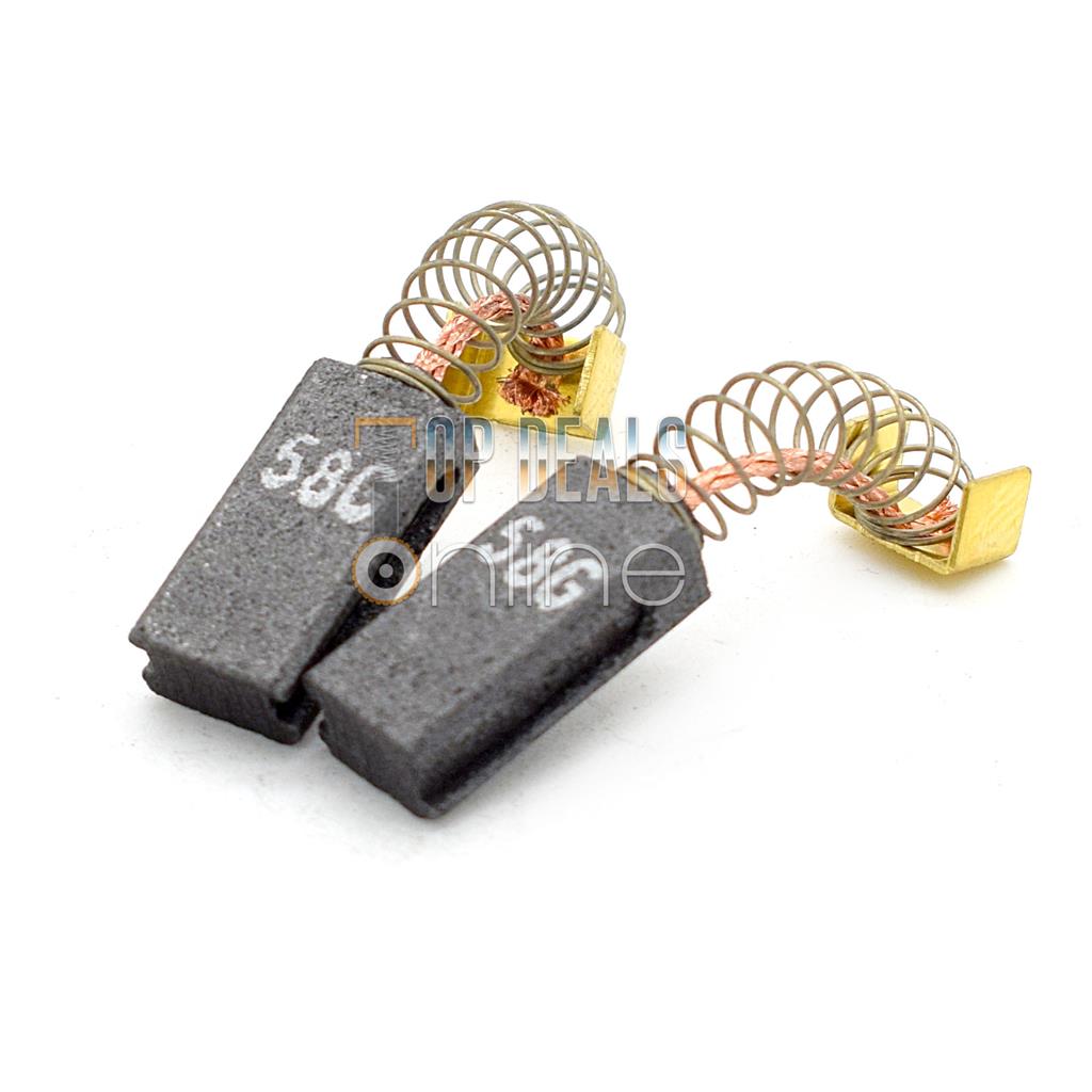 Grooved Carbon Brushes for Aldi, Parkside, Einhell, B&Q, Screwfix Gard