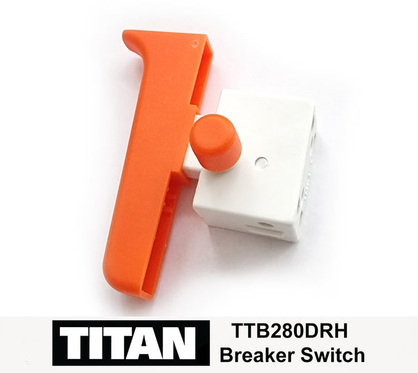 Genuine Trigger Switch for Titan TTB280DRH Breaker with Lock Release 240v